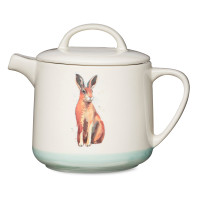 Чайник заварочный «Заяц», 1,4 л, керамика, декор, серия Apple Farm, KITCHEN CRAFT, Великобритания