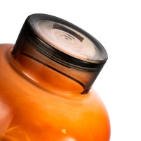 Ваза Триобль, 25 см, стекло, красно-коричневый, Rasteli, Бельгия_00812030044268434345.jpg