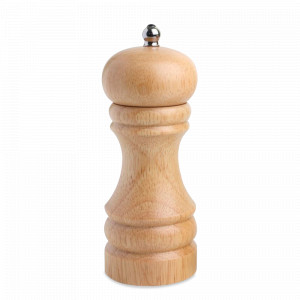 Мельница для перца Capstan Hevea in beige, 5.8 х 15 см, металл, дерево гевея, бежевый, T&amp;G, Великобритания, Деревянные мельницы для специй