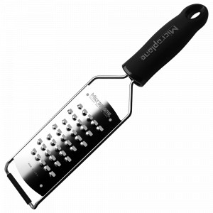 Металлическая терка из нержавеющей стали экстра крупная, классическая, бакелит, нержавеющая сталь, черный, серия Gourmet, MICROPLANE, США, MICROPLANE (США)