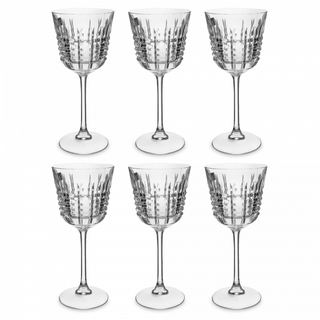 Набор из 6-ти бокалов для вина, 250 мл, хрустальное стекло, серия Rendez-vous, CRISTAL D ARQUES, Франция