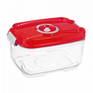 Контейнер вакуумный, 2 л, тритан, красный, серия REC-20, STATUS, Словения, STATUS (Словения)