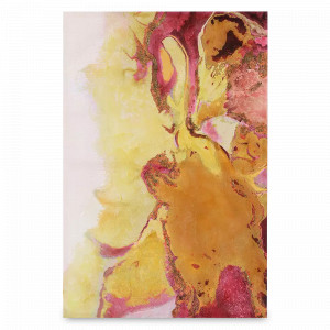 Панно декоративное Flame 2, 60 х 90 см, холст, дерево, серия Art, BERGENSON BJORN, Великобритания, Предметы интерьера