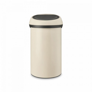 Контейнер для мусора, 60 л, нержавеющая сталь, бежевый, серия TOUCH BIN, BRABANTIA, Бельгия, Мусорные ведра и корзины