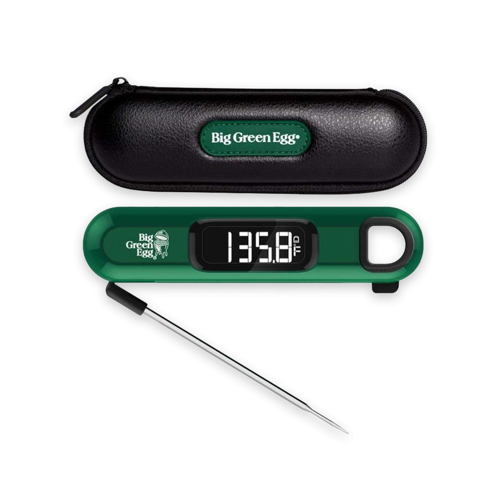 Термометр цифровой со щупом, зеленый, BIG GREEN EGG, США