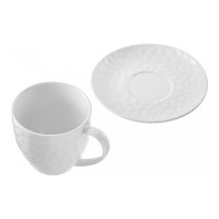 Пара чайная Crystal, 320 мл, фарфор, белый, WALMER, Великобритания_00812230042661497157.jpg