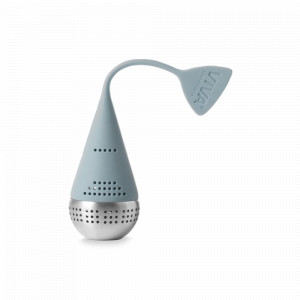 Ситечко для заваривания чая Egg, 4 х 4 см, нержавеющая сталь, силикон, голубой, серия Egg, VIVA Scandinavia, Дания, Ситечки для чая