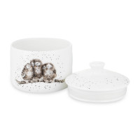 Банка для хранения «Совы», 9.5 х 10 см, костяной фарфор, белый, декор, серия Wrendale Designs, ROYAL WORCESTER, Великобритания_00814130048453668675.jpg