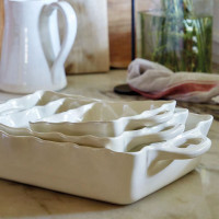 Блюдо прямоугольное для запекания White, 44 х 26 см, керамика, белый, бежевый, серия Cook&Host, COSTA NOVA, Португалия_00818030056823092330.jpg