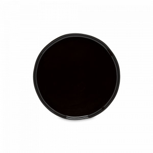 Тарелка закусочная Black, 21 см, керамика, черный, серия Lagoa Eco Gres, COSTA NOVA, Португалия, Тарелки черные