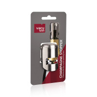 Пробка для игристых вин, 5,8 х 4 см, нержавеющая сталь, стальной, VACU VIN, Нидерланды_00809940048188851104.jpg