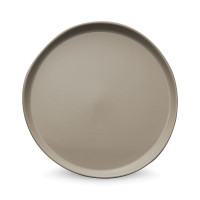 Тарелка обеденная TAUPE, 26 см, керамика, коричневый, серия Brume, GUY DEGRENNE, Франция