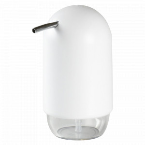 Пластиковый диспенсер для жидкого мыла Touch, материал: полипропилен, размер: 19 x 7 см, цвет: белый, UMBRA, Канада, UMBRA (Канада)