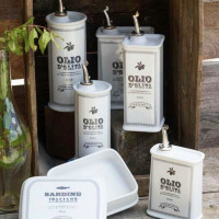 Бутылка для масла, 250 мл, керамика, белый, серия Oliere Vintage, NUOVA CER, Италия_00811680043128726836.jpg