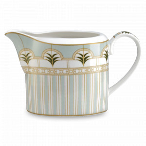 Молочник Елочки, 250 мл, фарфор, серо-зеленый, декор, серия Rosita, Pozzi Milano 1876, Италия, Сливочники