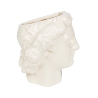 Ваза Apollo, 23.4 см, керамика, белый, DOIY, Испания_00819740047728188180.jpg