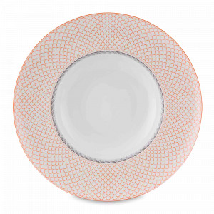 Тарелка суповая, 25 см, фарфор, декор, серия Maya, VISTA ALEGRE, Португалия, Красивые тарелки для сервировки