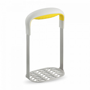 Картофелемялка Brekke, 20 см, полипропилен, нержавеющая сталь, желтый, SMART SOLUTIONS, Россия, Картофелемялки