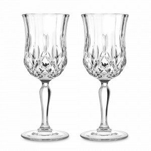 Набор из 2-х бокалов для вина, 230 мл, хрустальное стекло, серия Opera, RCR, Италия, Наборы бокалов для красного вина