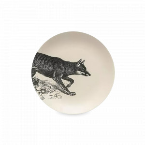 Тарелка закусочная Fauna, 21.6 см, керамика, белый, декор, серия Elements, COSTA NOVA, Португалия, COSTA NOVA (Португалия)