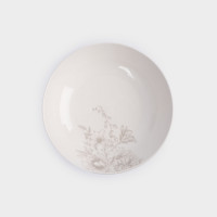 Сервиз обеденный на 6 персон Бежевые цветы, 18 предметов, фарфор, белый, декор, серия Lorenzo, ANNA LAFARG, Китай_00822650034992615371.jpg