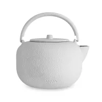 Чайник заварочный с ситечком, 800 мл, чугун, нержавеющая сталь, силикон, серый, серия Saga, VIVA Scandinavia, Дания, 