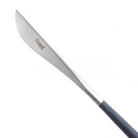 Набор столовых приборов на 6 персон, 24 предметов, синяя ручка, серия GOA matte blue, CUTIPOL, Португалия_00802510063686368936.jpg