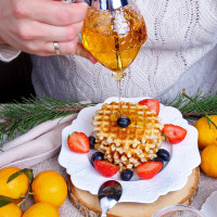 Тарелка десертная Vivien, 21 см, фарфор, белый, WALMER, Великобритания_00812230039670612367.jpg