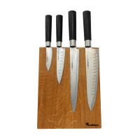 Подставка магнитная для 4-х ножей KS002SSON, 26 х 20 х 12,5 см, дерево дуб, WOODINHOME, Россия_00800480040152803281.jpg