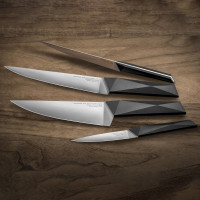 Нож кухонный поварской, 19 см, черная рукоять, серия Furtif, TARRERIAS BONJEAN, Франция_00821970048095851107.jpg