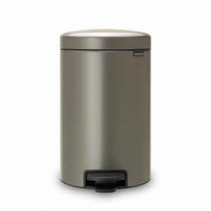 Контейнер для мусора с педалью, 5 л, нержавеющая сталь, платина, серия newIcon, BRABANTIA, Бельгия, NewIcon BRABANTIA