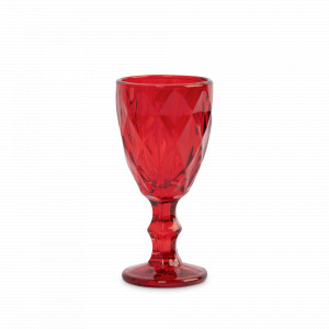 Рюмка , 50 мл, стекло, красный, серия Diamond color, ANNA LAFARG, Китай, Рюмки для текилы