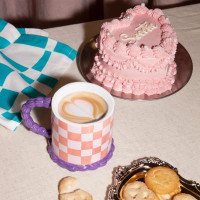 Кружка , 420 мл, керамика, лиловый, серия Sweetie, DOIY, Испания_00821710053315935103.jpg