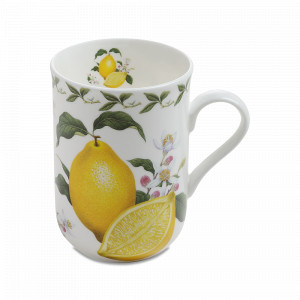 Кружка «Лимон», 300 мл, фарфор, белый, серия Фруктовый сад, MAXWELL WILLIAMS, Австралия, Посуда из фарфора Maxwell & Williams