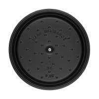 Кокот круглый, 8,35 л, 30 см, чугун, черный, серия La Cocotte, STAUB, Франция_00795640042350294969.jpg