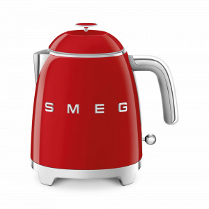 Чайник электрический, 0,8 л, нержавеющая сталь, пластик, 20 x 20 x 15,2 см, красный, SMEG, Италия, SMEG (Италия)