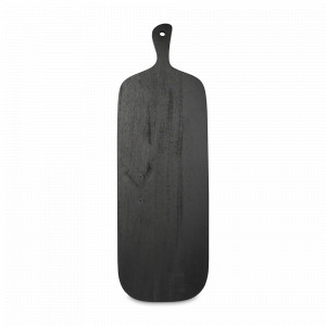 Доска сервировочная прямоугольная, 23 х 70 см, каучуковое дерево, черный, серия Rubris, LIBERTY JONES, Россия, Блюда и доски для сервировки LIBERTY JONES