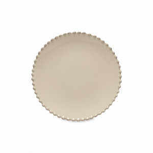 Тарелка закусочная Cream, 22 см, керамика, кремовый, серия Pearl, COSTA NOVA, Португалия, Тарелки десертные