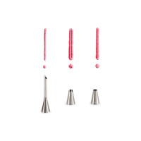 Мешок кондитерский с насадками, 1 л, полиуретан, прозрачный, LEKUE, Испания_00817020064819513534.jpg