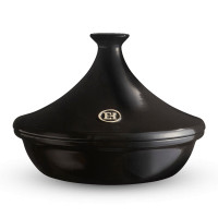 Керамический тажин II, 3,5 л, 32 см, базальт, серия Flame, EMILE HENRY, Франция