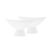 Набор из 2-х креманок, 230 мл, костяной фарфор, белый, серия Плиссе, DECOR DE TABLE, Россия_00818670058155445646.jpg