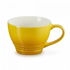 Кружка для капучино, 400 мл, каменная керамика, желтый, серия Nectar, LE CREUSET, Франция, Кружки цветные