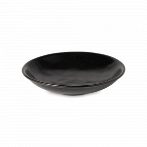 Тарелка для пасты Black, 24.7 см, керамика, черный, серия Roda, COSTA NOVA, Португалия, Тарелки для пасты