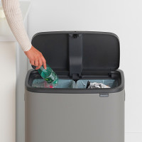 Контейнер для мусора, 60 л, нержавеющая сталь, стальной, серия BO TOUCH BIN, BRABANTIA, Бельгия_00801470052724388274.jpg