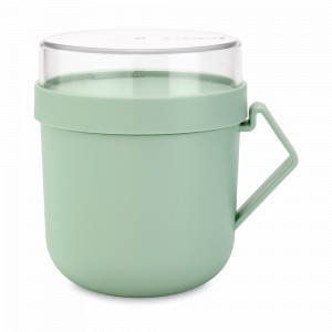 Ланч-бокс кружка суповая, 600 мл, пластик, мятный, серия Make &amp; Take, BRABANTIA, Бельгия, Ланч-боксы