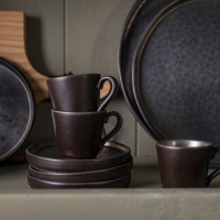 Кружка Metal, 310 мл, керамика, коричневый, серия Lagoa, COSTA NOVA, Португалия_00816860066689477270.jpg