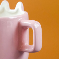 Кружка Зайчик, 450 мл, керамика, розовый, серия Animals, REPAST, Чехия_00821350066283694151.jpg