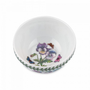 Салатник «Анютины глазки», 14 см, фаянс, серия Botanic Garden, PORTMEIRION, Великобритания, Английский фарфор