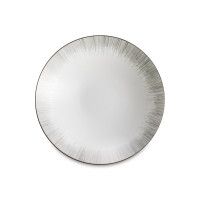 Салатник порционный, 17 см, костяной фарфор, белый, серебристый, серия Сверкающая Платина, NARUMI, Япония_00811050040357924022.jpg