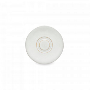 Блюдце для чайной чашки White, 15.5 см, керамика, белый, серия Roda, COSTA NOVA, Португалия, Чайные пары